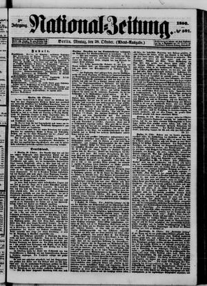 National-Zeitung vom 28.10.1850