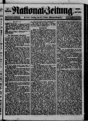 Nationalzeitung vom 29.10.1850