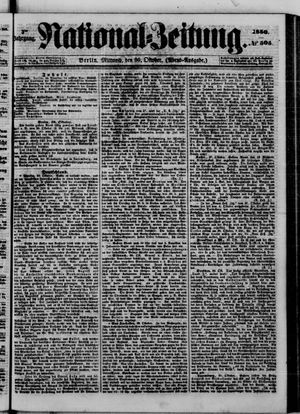 Nationalzeitung vom 30.10.1850