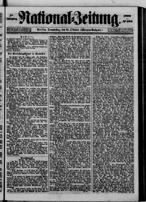 Nationalzeitung on Oct 31, 1850