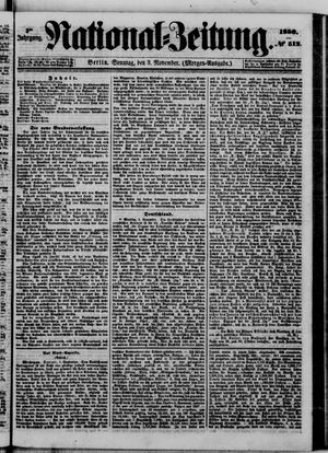Nationalzeitung vom 03.11.1850