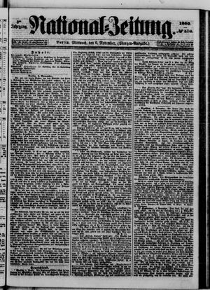 Nationalzeitung vom 06.11.1850