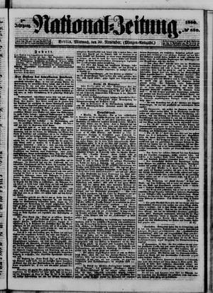 Nationalzeitung vom 20.11.1850