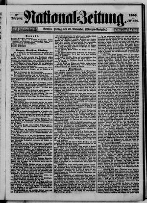 National-Zeitung vom 29.11.1850