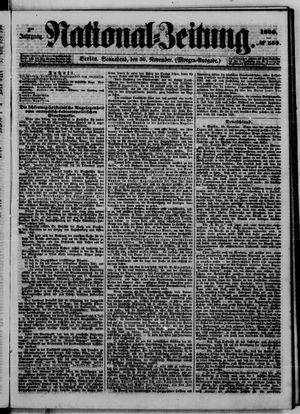 Nationalzeitung vom 30.11.1850