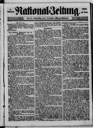 Nationalzeitung vom 05.12.1850