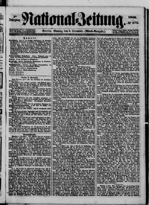 Nationalzeitung on Dec 9, 1850