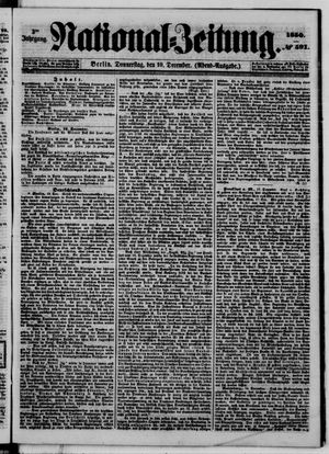 Nationalzeitung on Dec 19, 1850
