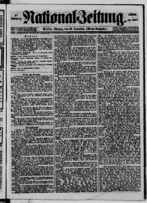 Nationalzeitung on Dec 23, 1850