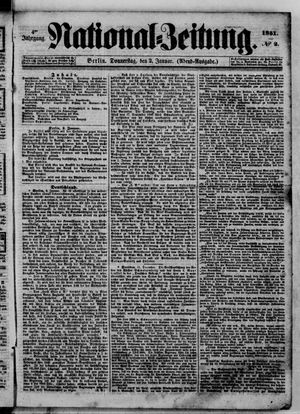 Nationalzeitung on Jan 2, 1851