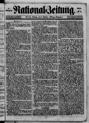 Nationalzeitung vom 03.01.1851