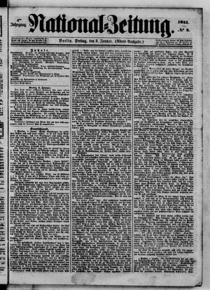 Nationalzeitung on Jan 3, 1851