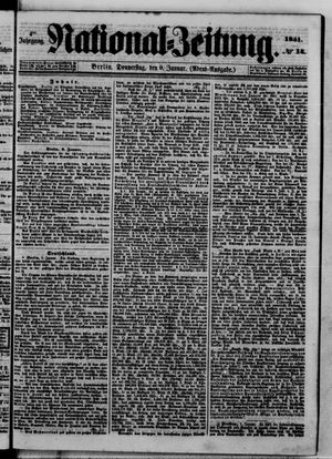 Nationalzeitung vom 09.01.1851