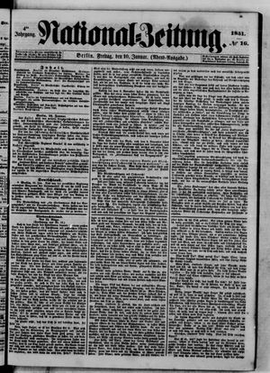 Nationalzeitung vom 10.01.1851