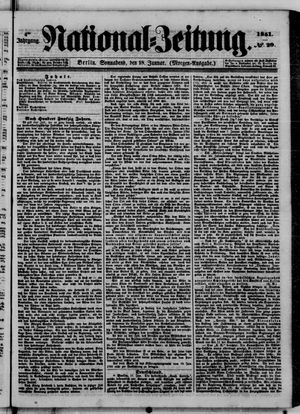Nationalzeitung vom 18.01.1851