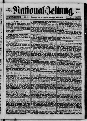 Nationalzeitung on Jan 19, 1851