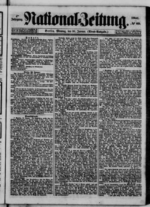 National-Zeitung vom 20.01.1851