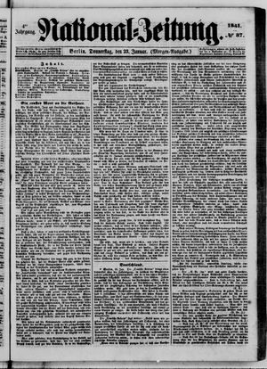 Nationalzeitung on Jan 23, 1851