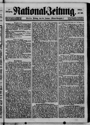 Nationalzeitung vom 24.01.1851