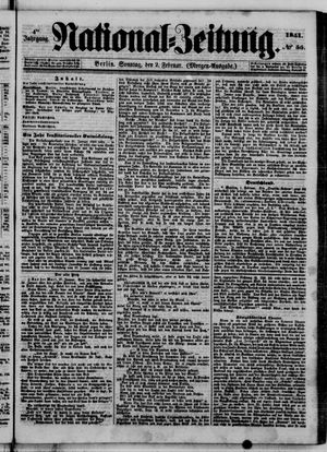 Nationalzeitung vom 02.02.1851