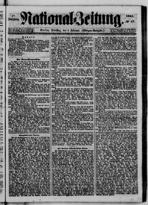 Nationalzeitung on Feb 4, 1851
