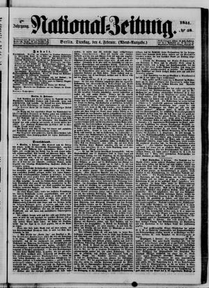Nationalzeitung vom 04.02.1851