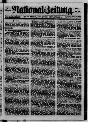 Nationalzeitung vom 05.02.1851