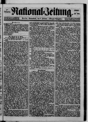 Nationalzeitung on Feb 8, 1851