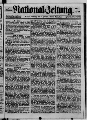 Nationalzeitung vom 10.02.1851