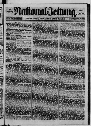 Nationalzeitung vom 11.02.1851