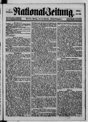 National-Zeitung vom 21.02.1851