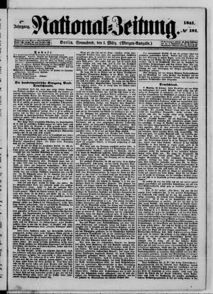 Nationalzeitung on Mar 1, 1851