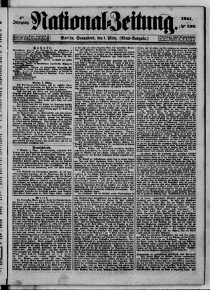 Nationalzeitung on Mar 1, 1851