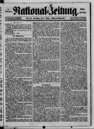 Nationalzeitung vom 04.03.1851