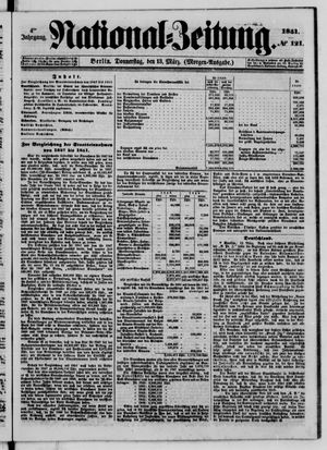 National-Zeitung on Mar 13, 1851