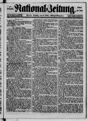 Nationalzeitung vom 18.03.1851