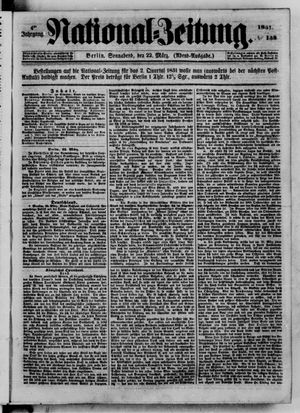 Nationalzeitung vom 22.03.1851