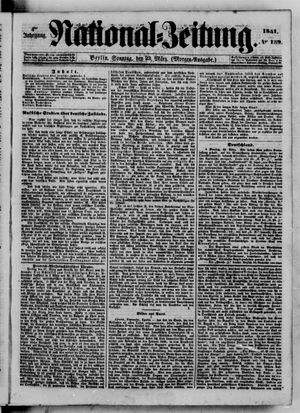 Nationalzeitung vom 23.03.1851