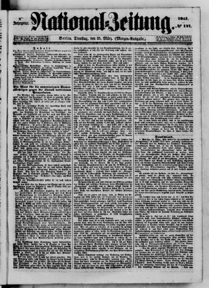Nationalzeitung vom 25.03.1851
