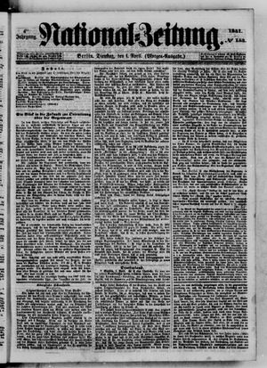 Nationalzeitung on Apr 1, 1851