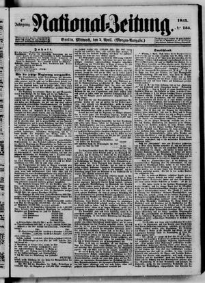 Nationalzeitung vom 02.04.1851