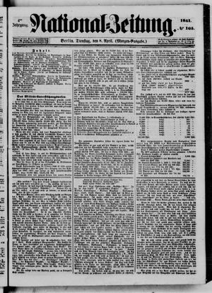 Nationalzeitung vom 08.04.1851