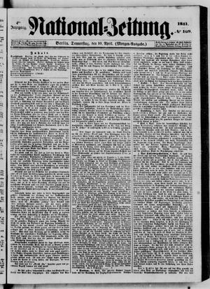 National-Zeitung vom 10.04.1851