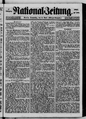 Nationalzeitung vom 24.04.1851