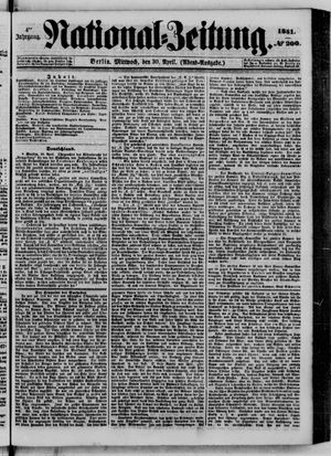 Nationalzeitung vom 30.04.1851