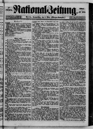 Nationalzeitung vom 08.05.1851