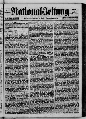 Nationalzeitung vom 09.05.1851