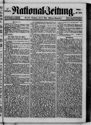 Nationalzeitung on May 11, 1851