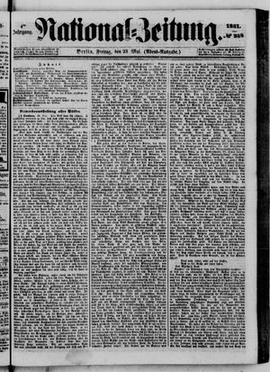 Nationalzeitung vom 23.05.1851