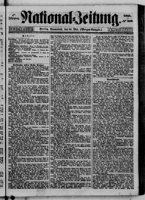 Nationalzeitung vom 24.05.1851